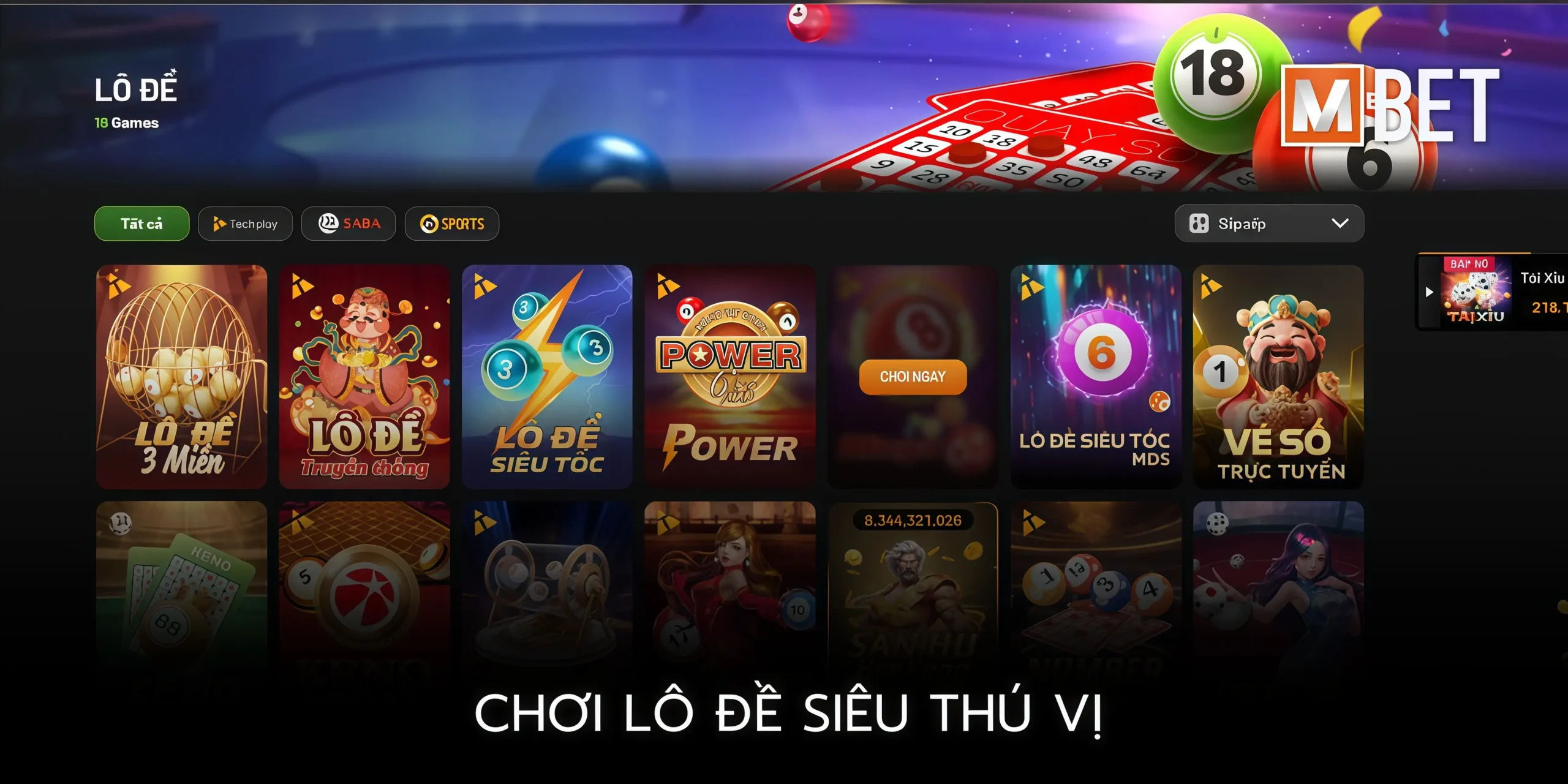 Chơi lô đề siêu thú vị ngay tại Mbet