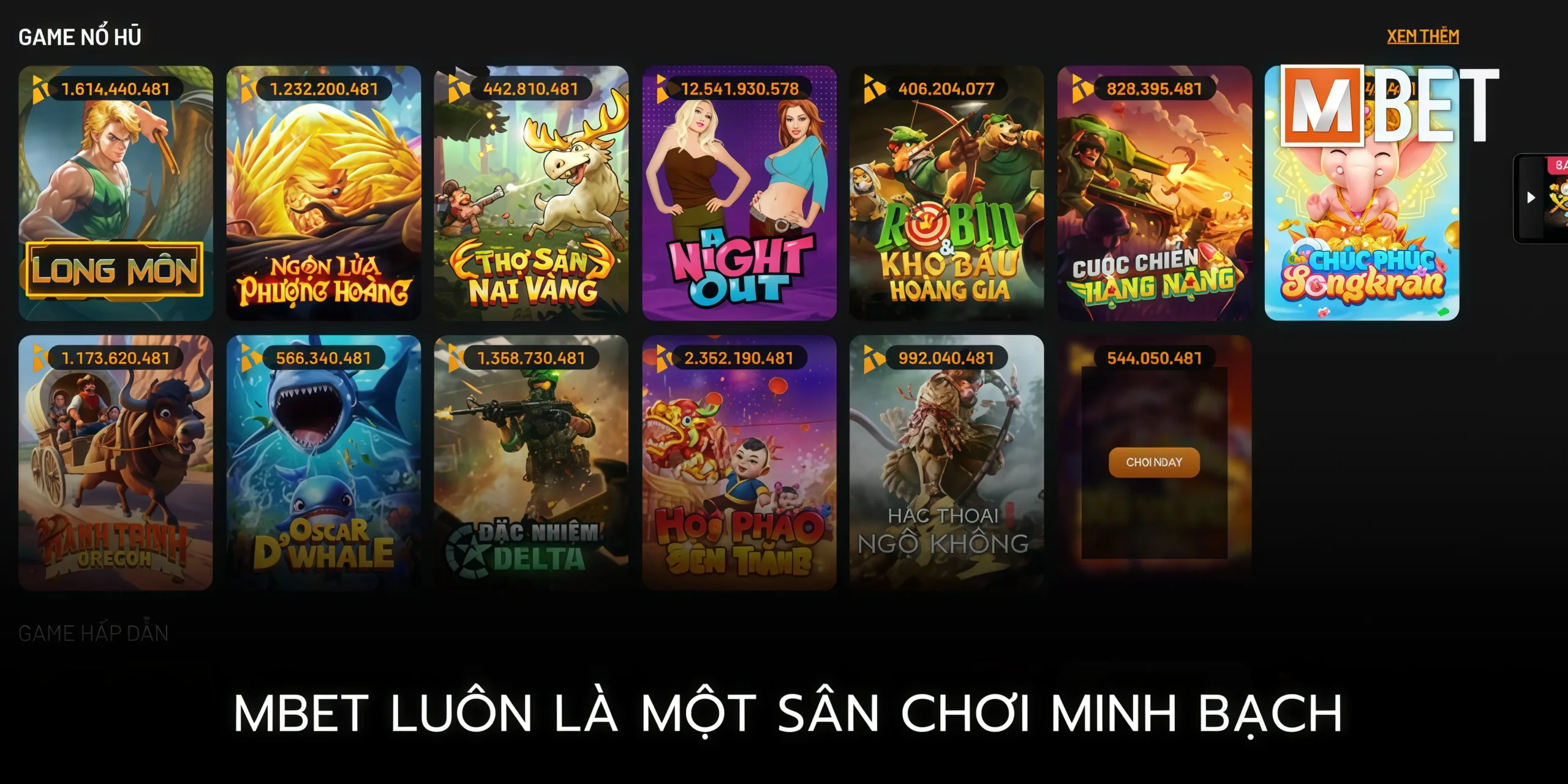 Mbet luôn là một sân chơi minh bạch